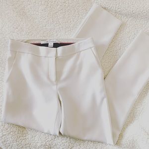 Diane von Furstenberg White Trousers, Size 0
